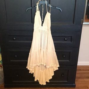 Free People Cream Sundress